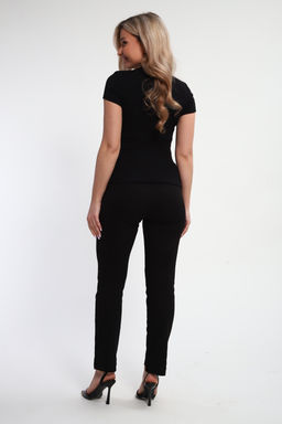 Футболка женская с швом и стразами ФЖ-002