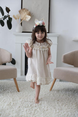 Платье для девочки Л 22-3 Веснушка горошек