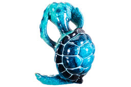Фигурка декоративная 8*6*9,5 см Голубая черепашка Ничего не вижу - Elan gallery фото 7