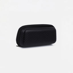Футляр для очков на молнии, длина 16 см, цвет чёрный