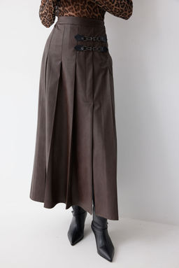 Юбка LYUSHe 4223 коричневый  фото 6
