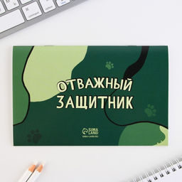 Блокнот-раскраска, трафарет, цветные мелки, линейка «23 февраля: Для будущего защитника»