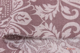 Поплин Коллекция Набивной жаккард цв.розово-сиреневый флер/бл.розовый, ш.2.2м, хл-100%, 110гр/м.кв - Купава фото 4