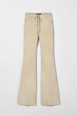 SUEDE LACE-UP TROUSERS KATE MOSS X ZARA  фото 2