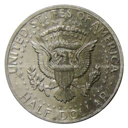 Монета 1/2 доллара (50 центов) 1971 года D СШA