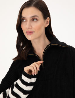 Siyah Comfort Fit Kazak - Pierre cardin фото 2