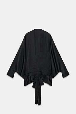 CAMISA CINTUR?N ZW COLLECTION / Negro - Zara фото 8