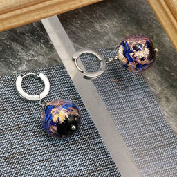 Серьги из муранского стекла