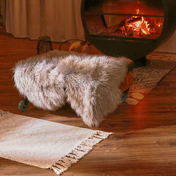 Коврик SL Home Cotton, 60180 см, светло-серый, хлопок 50%