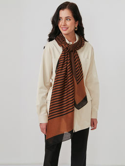 Большой, мягкий, тонкий и очень нежный двусторонний палантин - Tantino фото 6