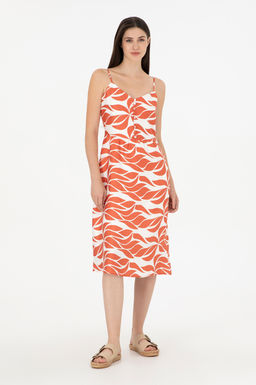 Женское пудровое платье из тканого материала Неожиданная скидка в корзине