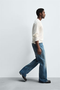 WIDE BELL BOTTOM FIT JEANS - Zara фото 6