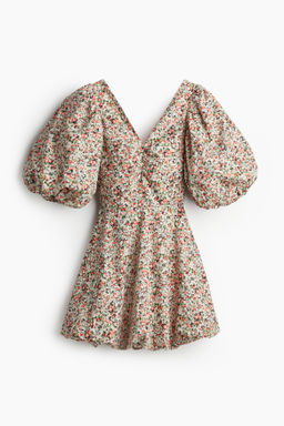 Vestido abullonado con lazada detras - H&m фото 8