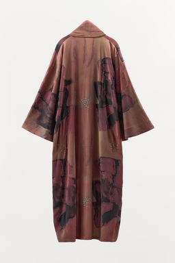LIMITED EDITION BEADED PRINTED KIMONO - Zara фото 5