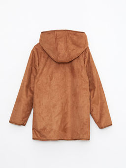 Kap??onlu S?et G?r?n?ml? Erkek ?ocuk Mont - Waikiki фото 2