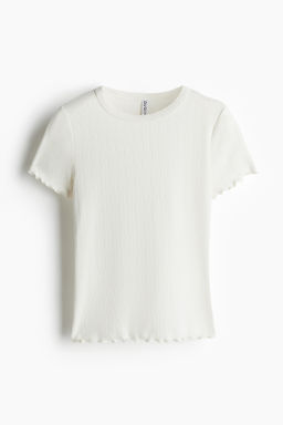 Camiseta con detalles sobrehilados - H&m фото 3