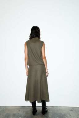 SOFT A-LINE SKIRT - Zara фото 5