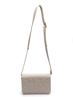 Сумка женская кросс-боди эко-кожа 42-108-2 цвет белый