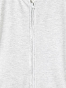 Dik Yaka K?z ?ocuk Fermuarl? Sweatshirt - Waikiki фото 2