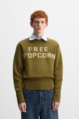 TEXT SWEATER X HARRY LAMBERT - Zara фото 2