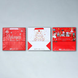 Набор пакетов ламинированных «Снежного Нового года»