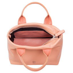 Итальянская миниатюрная женская сумочка DuDu Bags серии Ibiza | пудровый - Dudubags фото 3