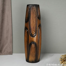 Ваза 50 см коричневая / YBN-41 /уп 8/ - ГалеонТрейд фото 2