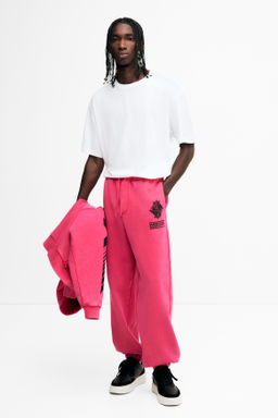 Pantal?n de ch?ndal con estampado Relaxed Fit - H&m фото 3