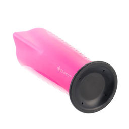 Dewal Мерный стакан прорезиненный с 2 носиками T-004fuchsia, 250 мл  фото 2