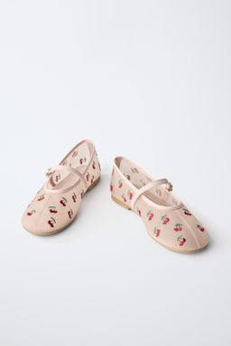 BAILARINA BORDADOS CEREZA / Rosa - Zara фото 3