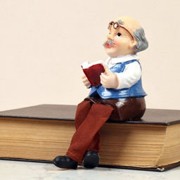 Цена за 4 шт. Фигурка Бабушка, Дедушка висячие ножки 25 см / YG759-AB /уп 4/96/микс - Галеонтрейд фото 8