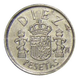10 песет 1984 года Испания