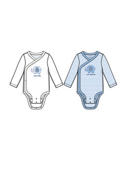 PlayToday / Боди для мальчика, 2 шт. в комплекте  фото 3