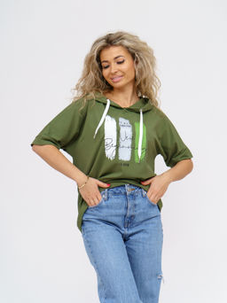 940 Туника Хаки - Svetekst фото 2