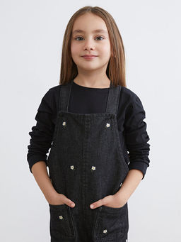 ?i?ek Nak??l? K?z ?ocuk Jean Salopet