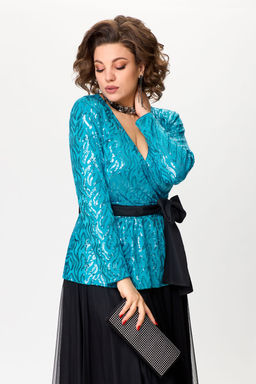 Костюм LADY SECRET 1647 бирюзовый/черный