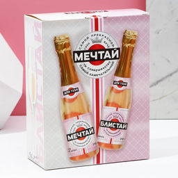 Подарочный набор Мечтай!, гель для душа и шампунь для волос шампанское, 2?250 мл, Чистое счастье фото 11