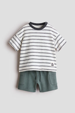 Conjunto de camiseta y pantal?n corto - H&m фото 2