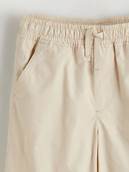 Beli Lastikli K?z ?ocuk Kargo Pantolon