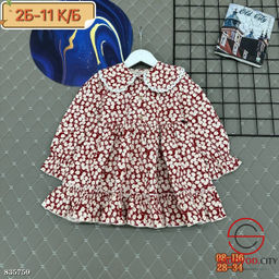 Платье для девочки с принтом