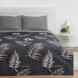 Покрывало 1,5сп Экономь и Я Пальмовые листья 150*2105см, 100% полиэстер, 190гр/м2