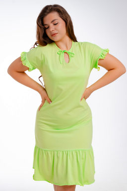 Платье женское из кулирки Чейси 2 неон