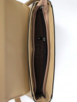 Сумка женская искусственная кожа YDR-2793, 1отд+карм/пер, плечевой ремень, бежевый. SALE 264118 - Adelia фото 7