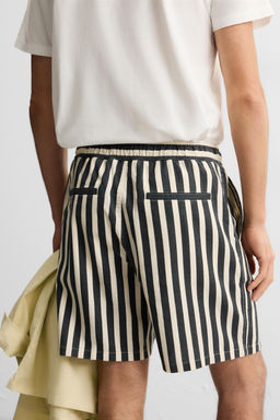 JACQUARD TEXTURED BERMUDA SHORTS - Zara фото 14