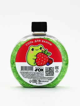 Соль для ванны с ароматом ягод, 350 г, BEAUTY FOX