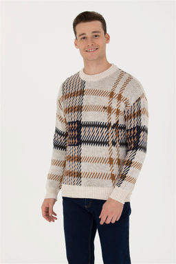 U. S. Polo Assn / Мужской свитер из каменного меланжа - U.s. polo assn фото 10