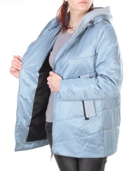 22-307 LT. BLUE Куртка демисезонная женская AKiDSEFRS (100 гр.синтепона) - Фабричный китай фото 9
