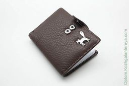 Женская кожаная визитница Sergio Valentini СВ 8030-010  фото 9