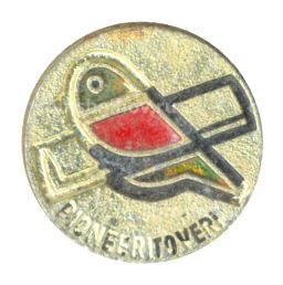 Значок Пионерский журнал Товарищ (Финляндия)