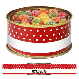 Карамель леденцовая МОНПАНСЬЕ МУХОМОРЫ - Extrago фото 3